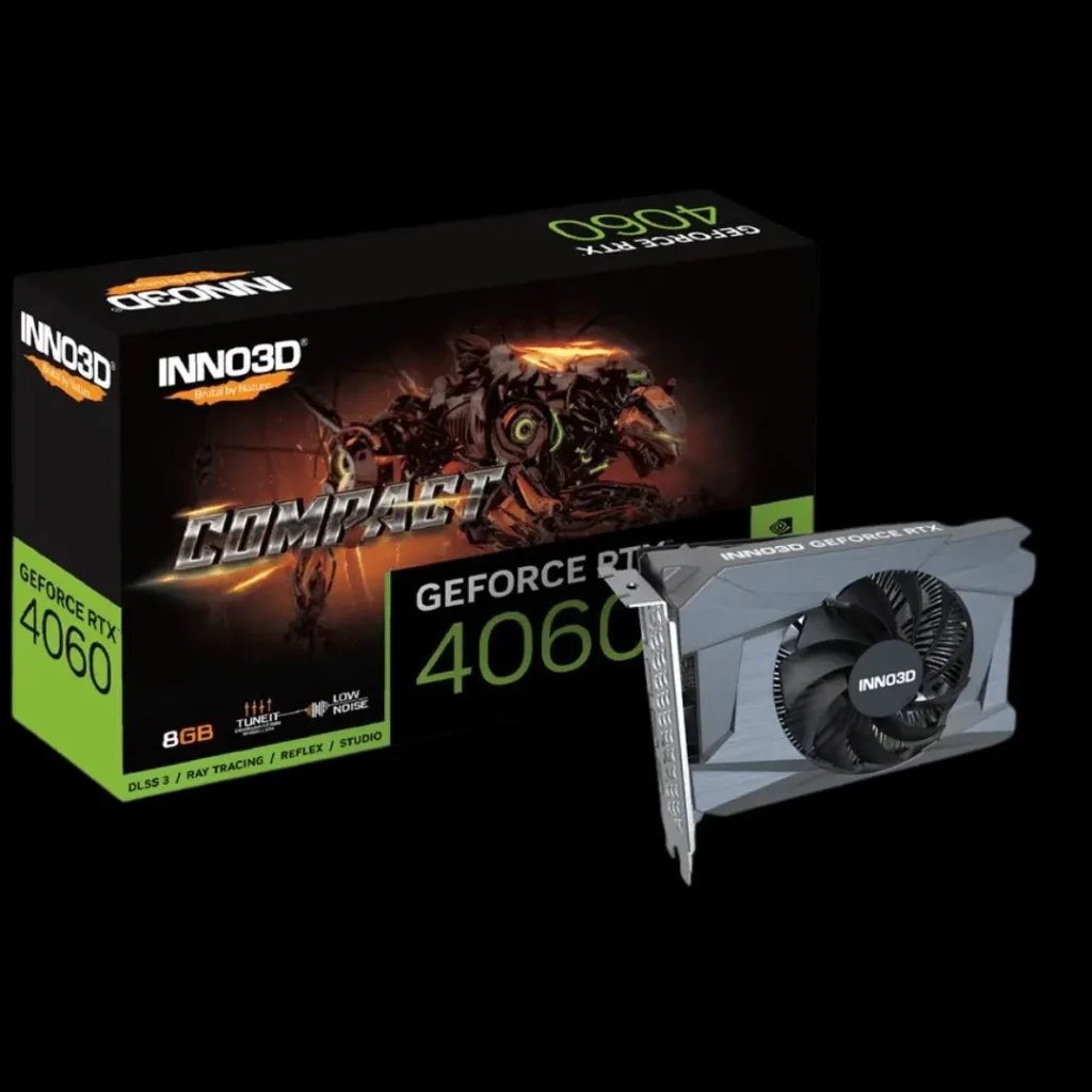 RTX 4060 Inno3D Compact Nvidia näytönohjain